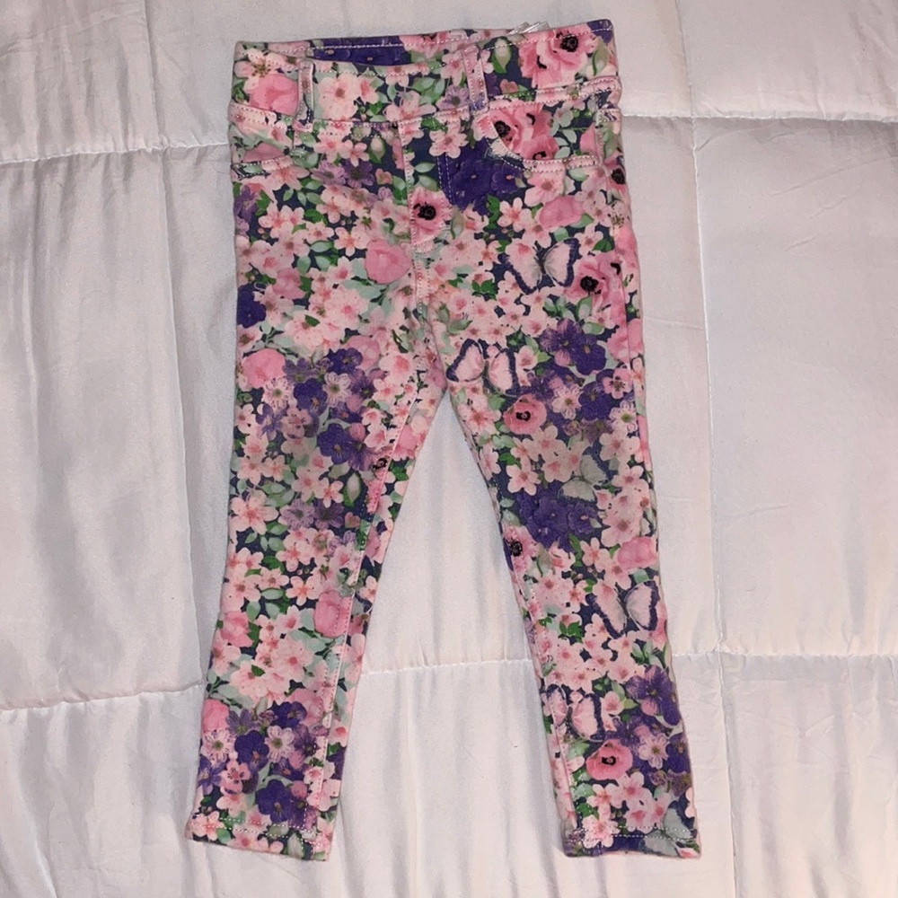 H&M spring floral pants